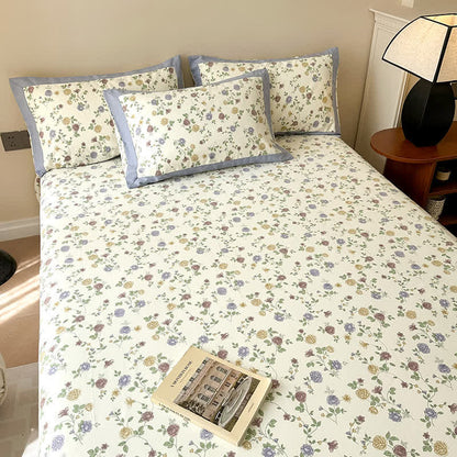 Couette luxueuse et respirante en coton rose