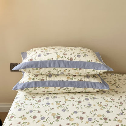 Couette luxueuse et respirante en coton rose