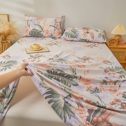 Couette respirante en pur coton de style forêt tropicale