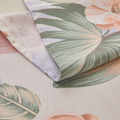 Couette respirante en pur coton de style forêt tropicale