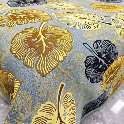 Couette d'été en coton à motif pastoral monstera