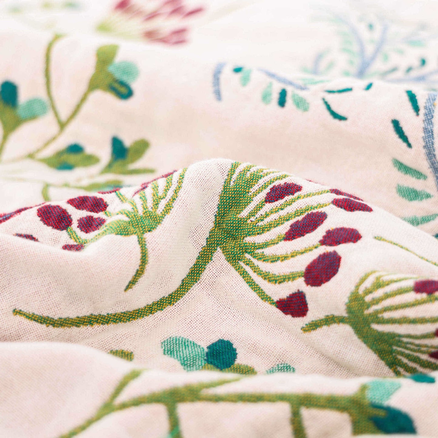 Couette rustique, champêtre et confortable en gaze de coton