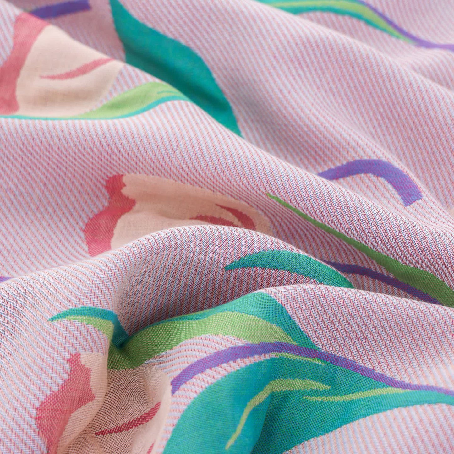 Couette en gaze de coton douce de style tulipe rustique
