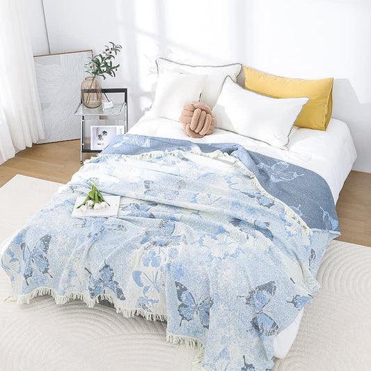 Couette papillon en gaze de coton fraîche