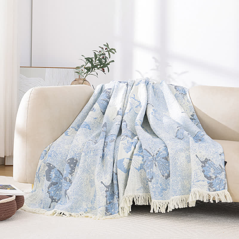 Couette papillon en gaze de coton fraîche