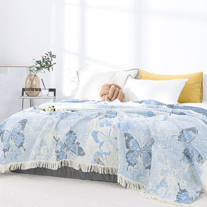 Couette papillon en gaze de coton fraîche