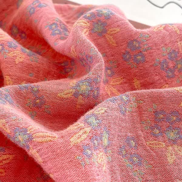 Drap de lit en gaze de coton de style campagnard