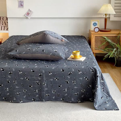 Drap de lit en gaze de coton avec un panda mignon