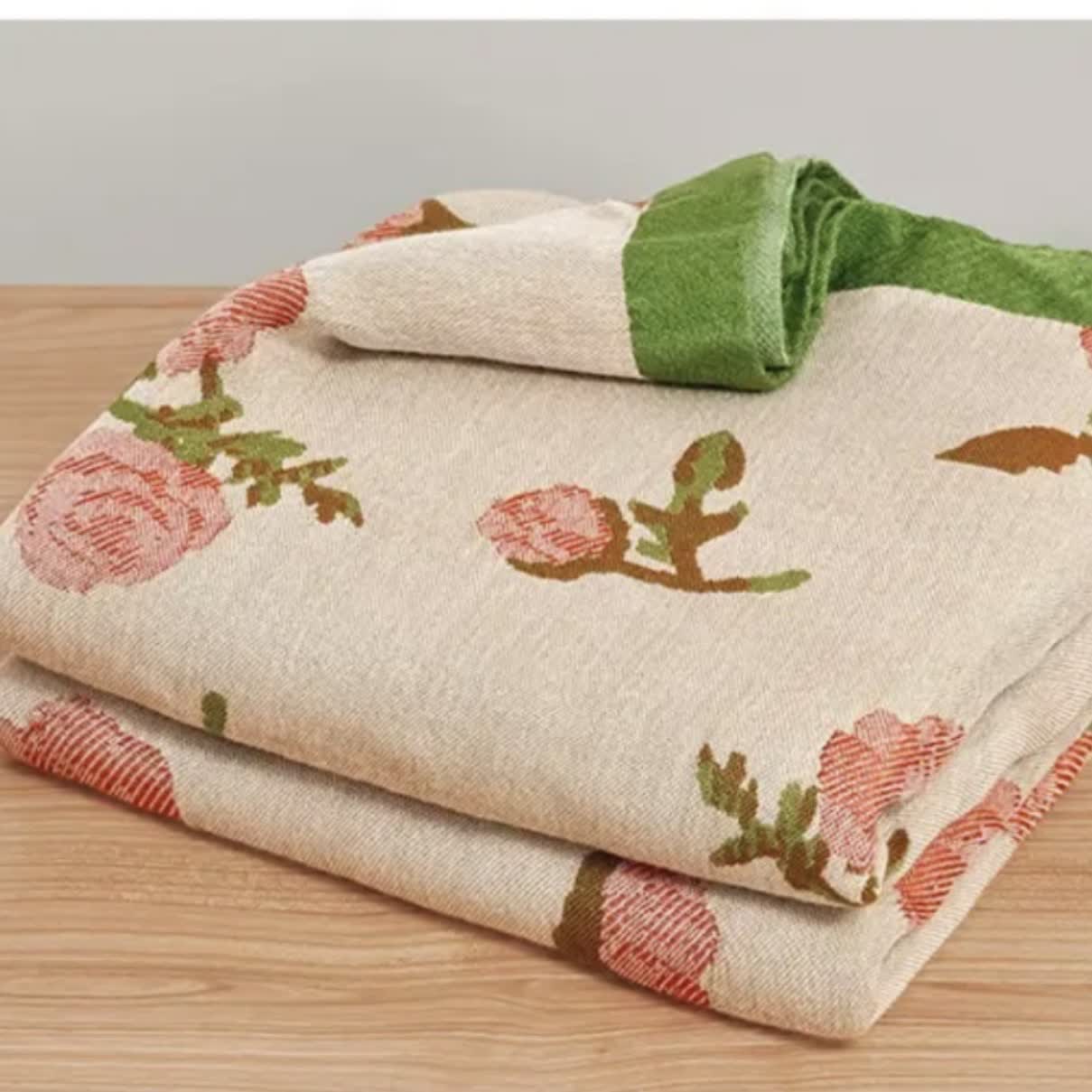 Couverture d'été en fibre de bambou « Roumanie »