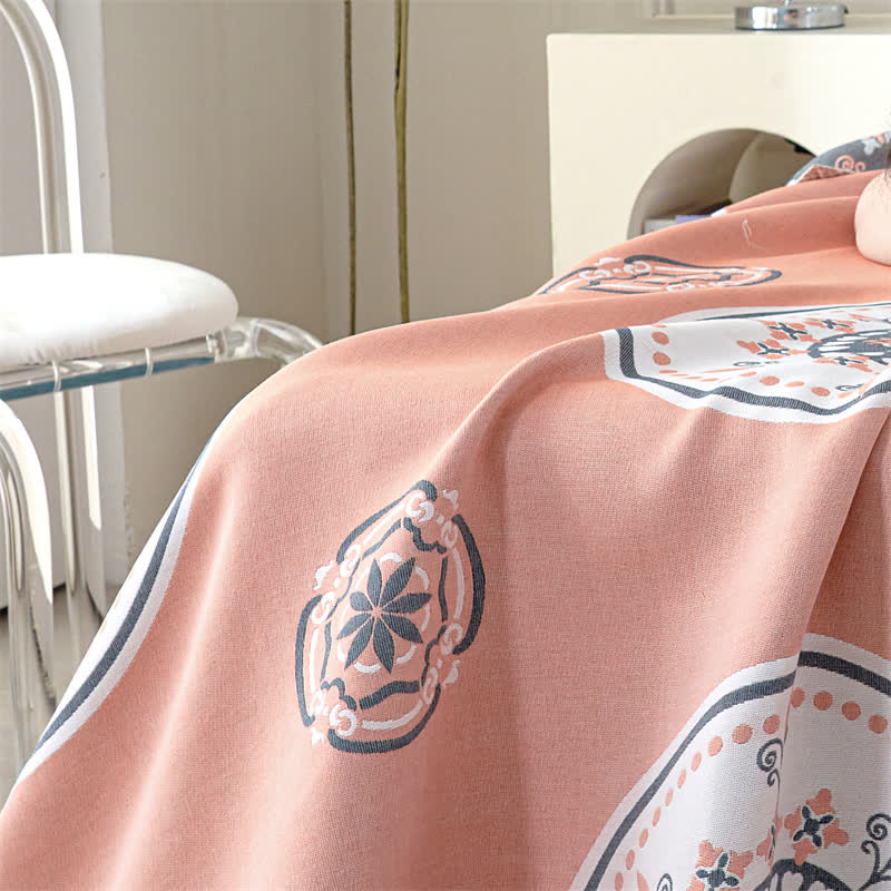 Couette d'été rétro en gaze de fibres lyocell
