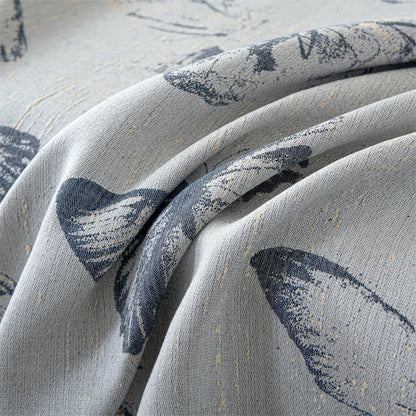 Couverture d'été respirante en gaze de lyocell avec motif papillon