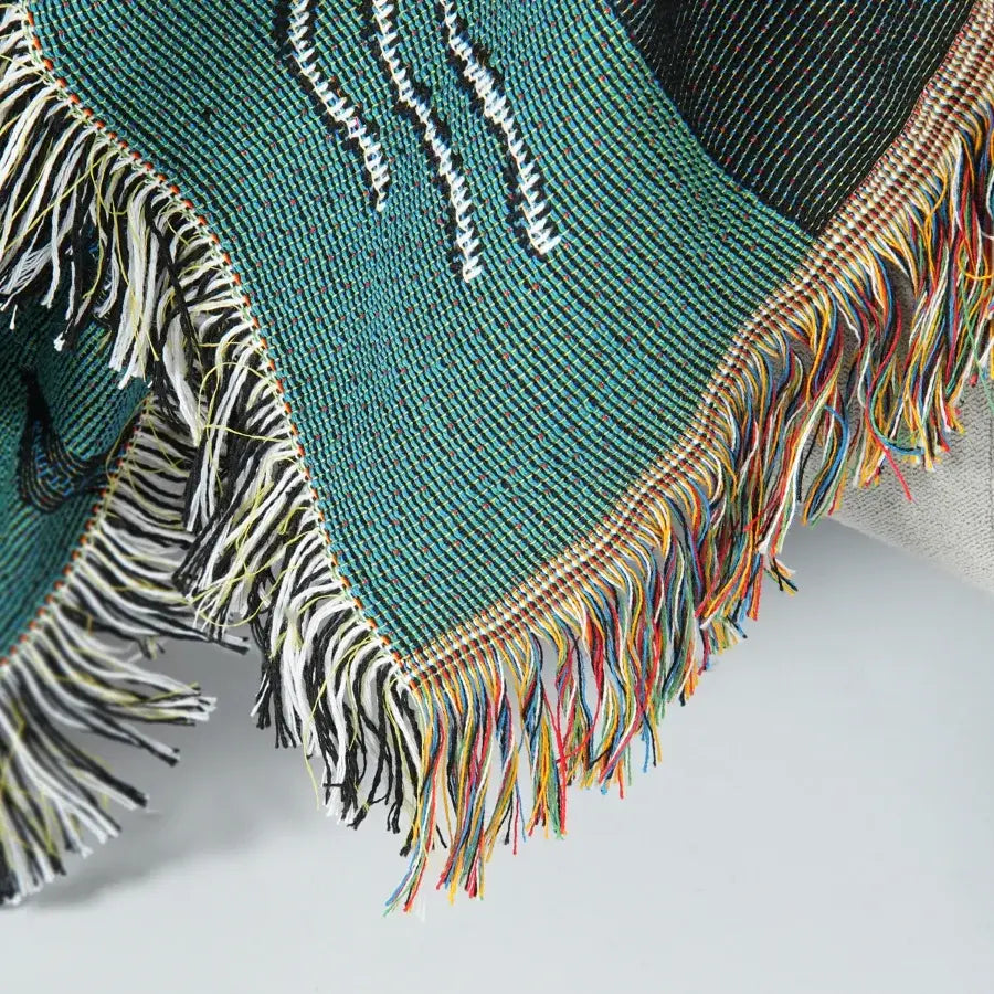 Housse de canapé Ownkoti Mermaid avec pompons en palmier
