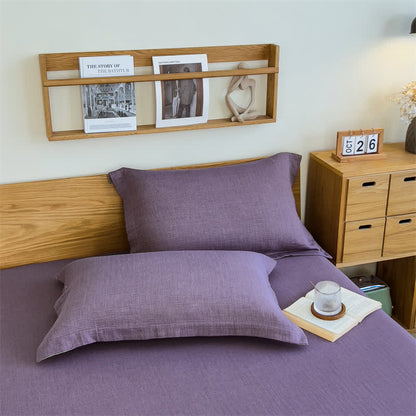 Drap-housse en gaze de coton uni