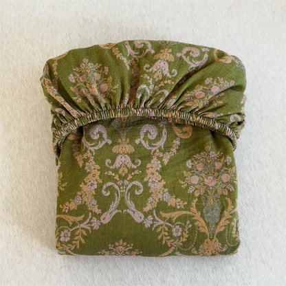 Drap-housse élégant en gaze de coton de style vintage