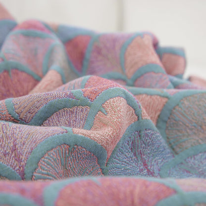Taies d'oreiller en gaze de coton jacquard motif écailles de poisson (2 pièces)