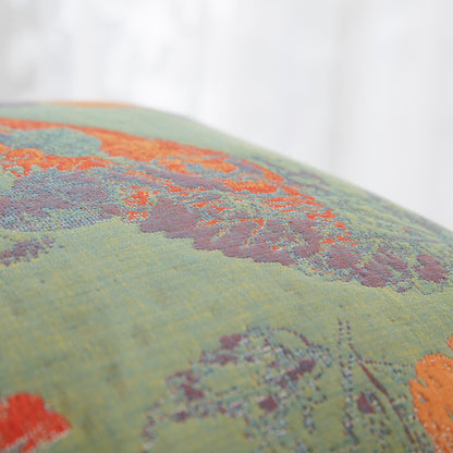 Taies d'oreiller en gaze de coton à trois couches avec motif de feuilles (2 pièces)