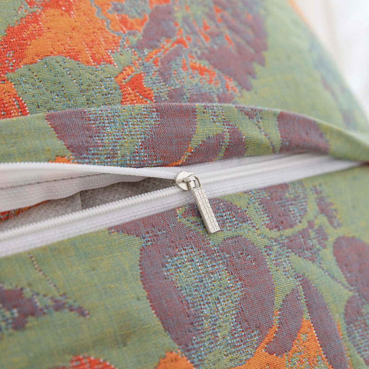 Taies d'oreiller en gaze de coton à trois couches avec motif de feuilles (2 pièces)