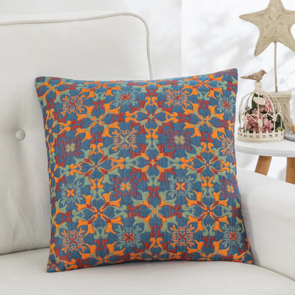 Taies d'oreiller en gaze de coton style mandala bohème (2 pièces)