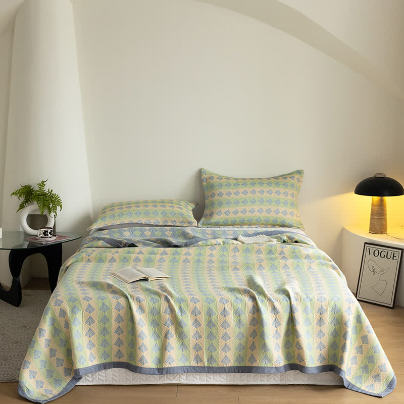 Couverture d'été en gaze de coton Refresh Pine