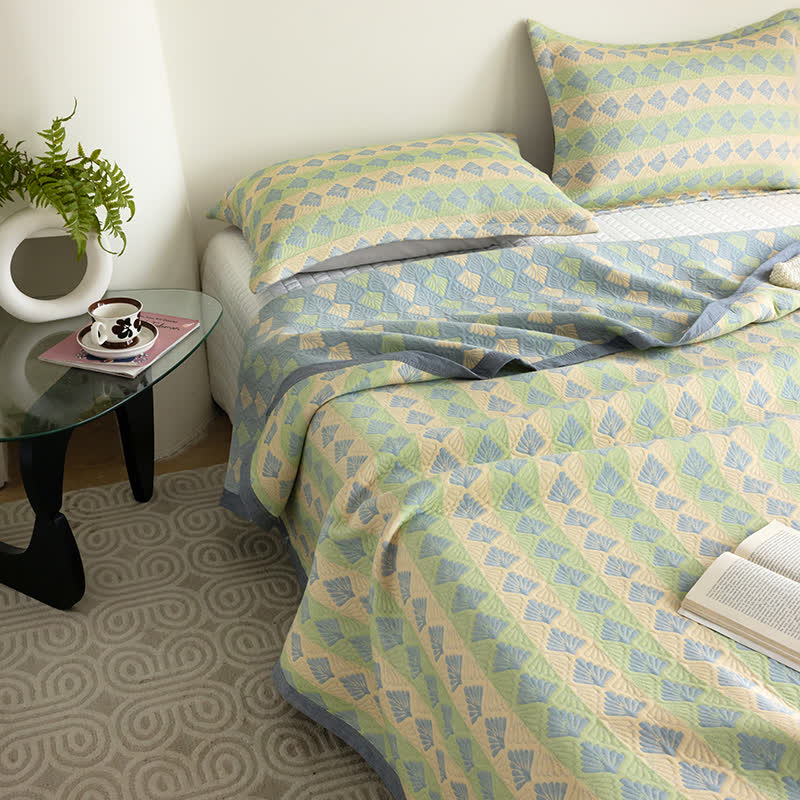 Couverture d'été en gaze de coton Refresh Pine