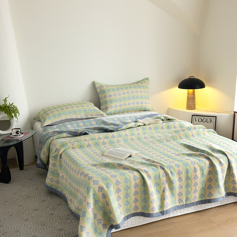 Couverture d'été en gaze de coton Refresh Pine