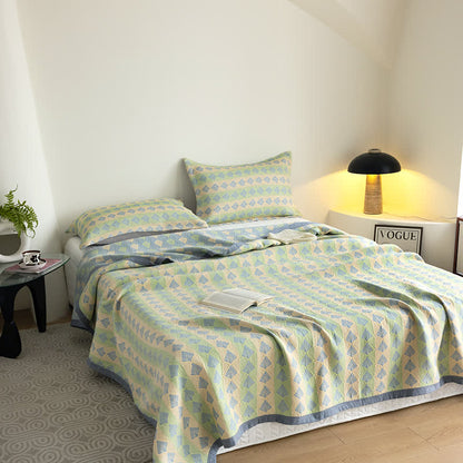Couverture d'été en gaze de coton Refresh Pine