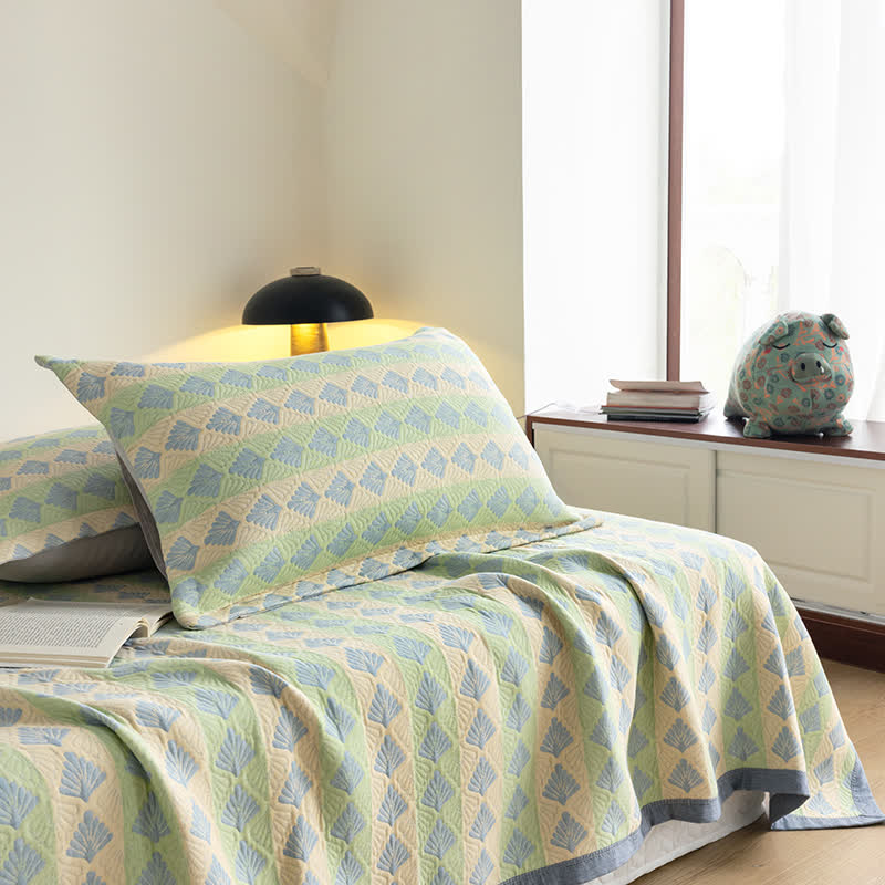 Couverture d'été en gaze de coton Refresh Pine