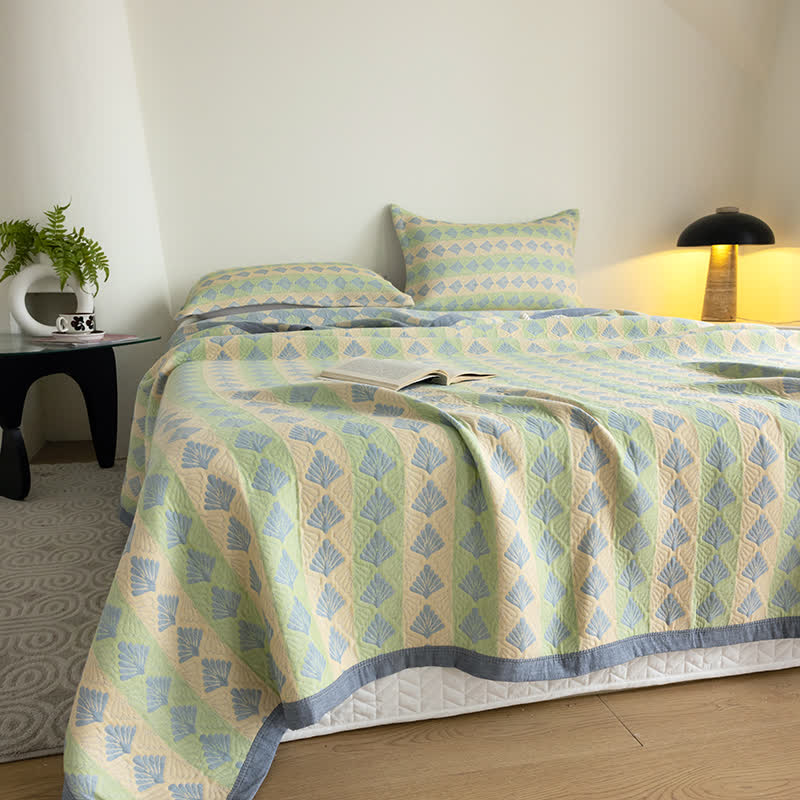 Couverture d'été en gaze de coton Refresh Pine