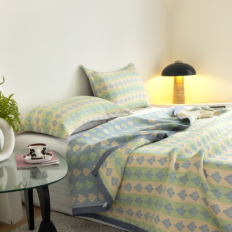 Couverture d'été en gaze de coton Refresh Pine
