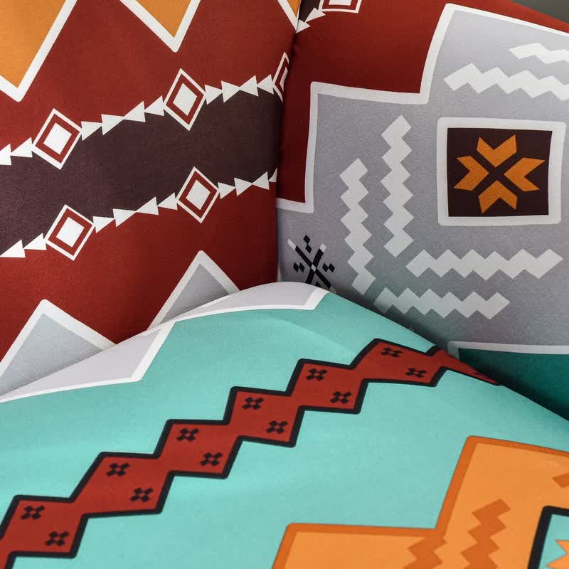 Housse de canapé élastique et extensible de style Navajo
