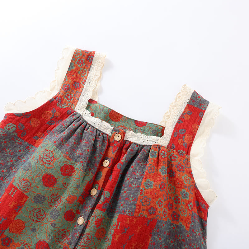 Chemise de nuit camisole rembourrée en pur coton