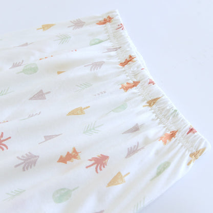 Ensemble de vêtements d'intérieur en pur coton avec motif sapin de Noël