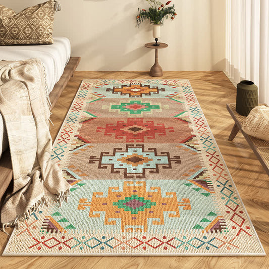 Tapis de couloir antidérapant Kilim bohème afghan