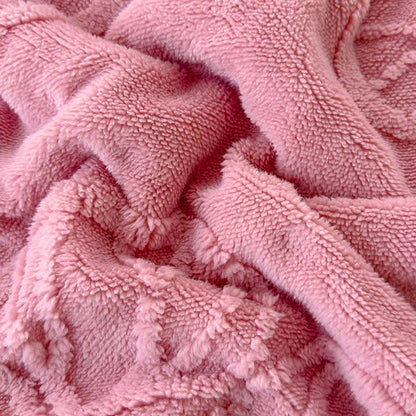Couverture douce en sherpa avec motif papillon