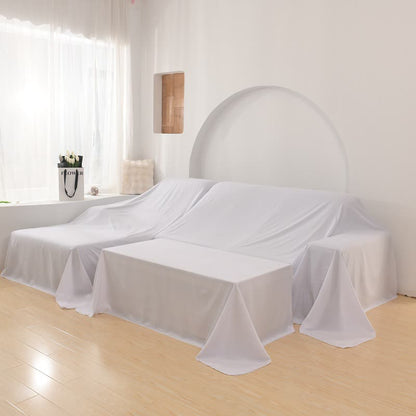 Housse anti-poussière de couleur unie pour meubles