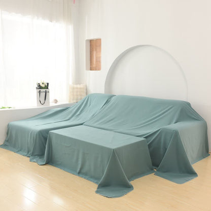 Housse anti-poussière de couleur unie pour meubles