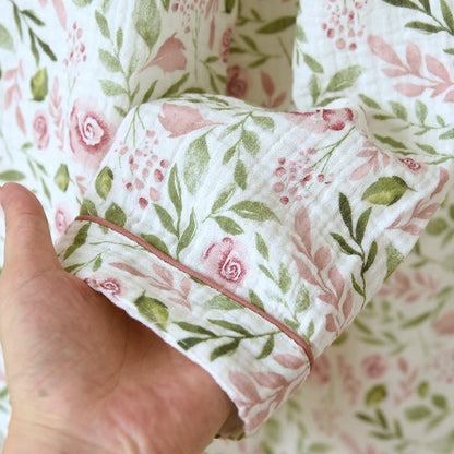 Refresh – Ensemble pyjama en gaze de coton rose
