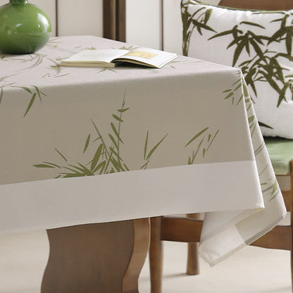 Nappe de ferme en bambou élégante et pastorale