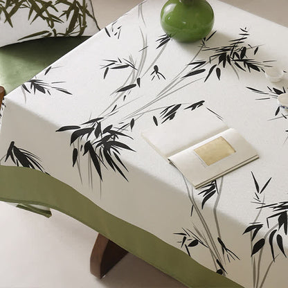 Nappe de ferme en bambou élégante et pastorale