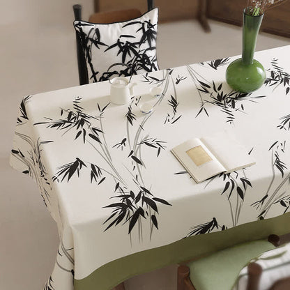 Nappe de ferme en bambou élégante et pastorale