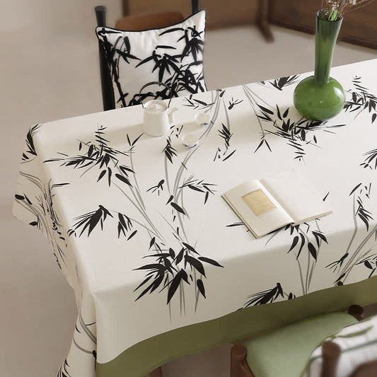 Nappe de ferme en bambou élégante et pastorale