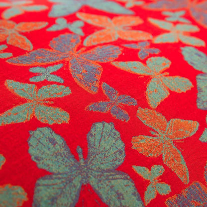 Parure de lit élégante en gaze de coton motif papillon (4 pièces)