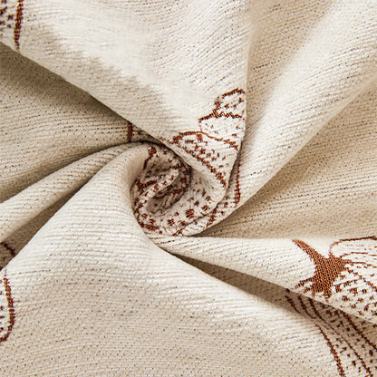 Housse de canapé réversible en chenille « Citrouille »