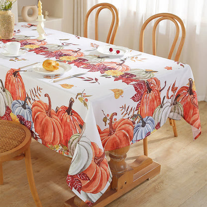 Nappe anti-huile en feuille de citrouille rurale