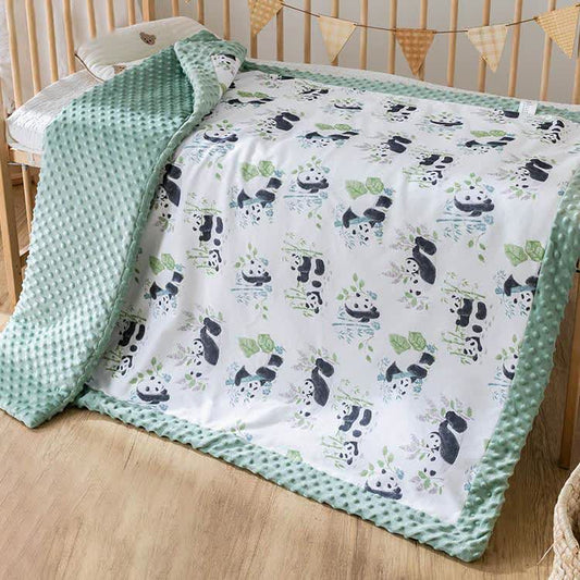 Couverture bébé panda mignonne, douce et chaude