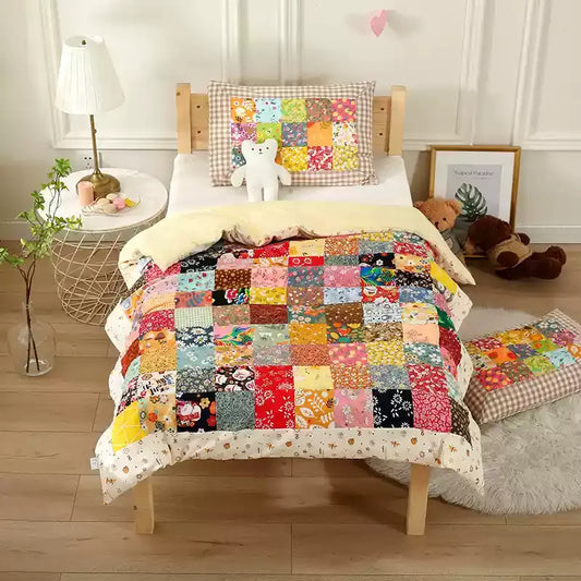 Couverture douce pour bébé en pur coton