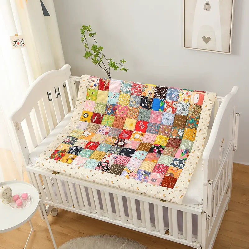 Couverture douce pour bébé en pur coton