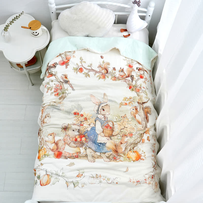 Couette de conte de fées pour bébé en pur coton