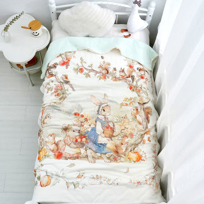 Couette de conte de fées pour bébé en pur coton