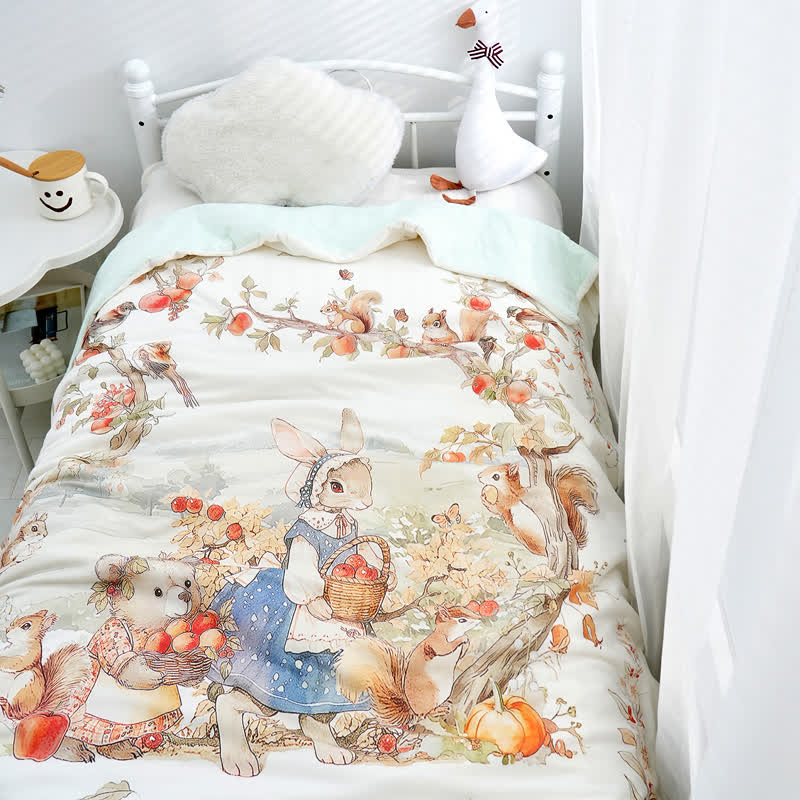 Couette de conte de fées pour bébé en pur coton